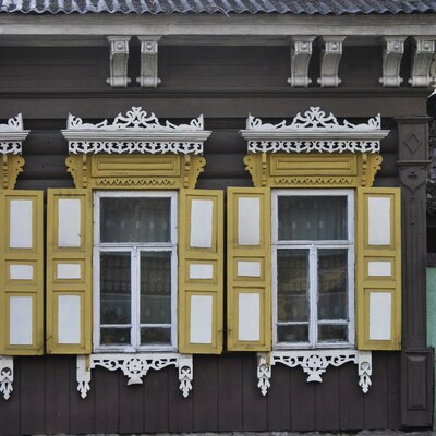 Наличники, г.Иркутск