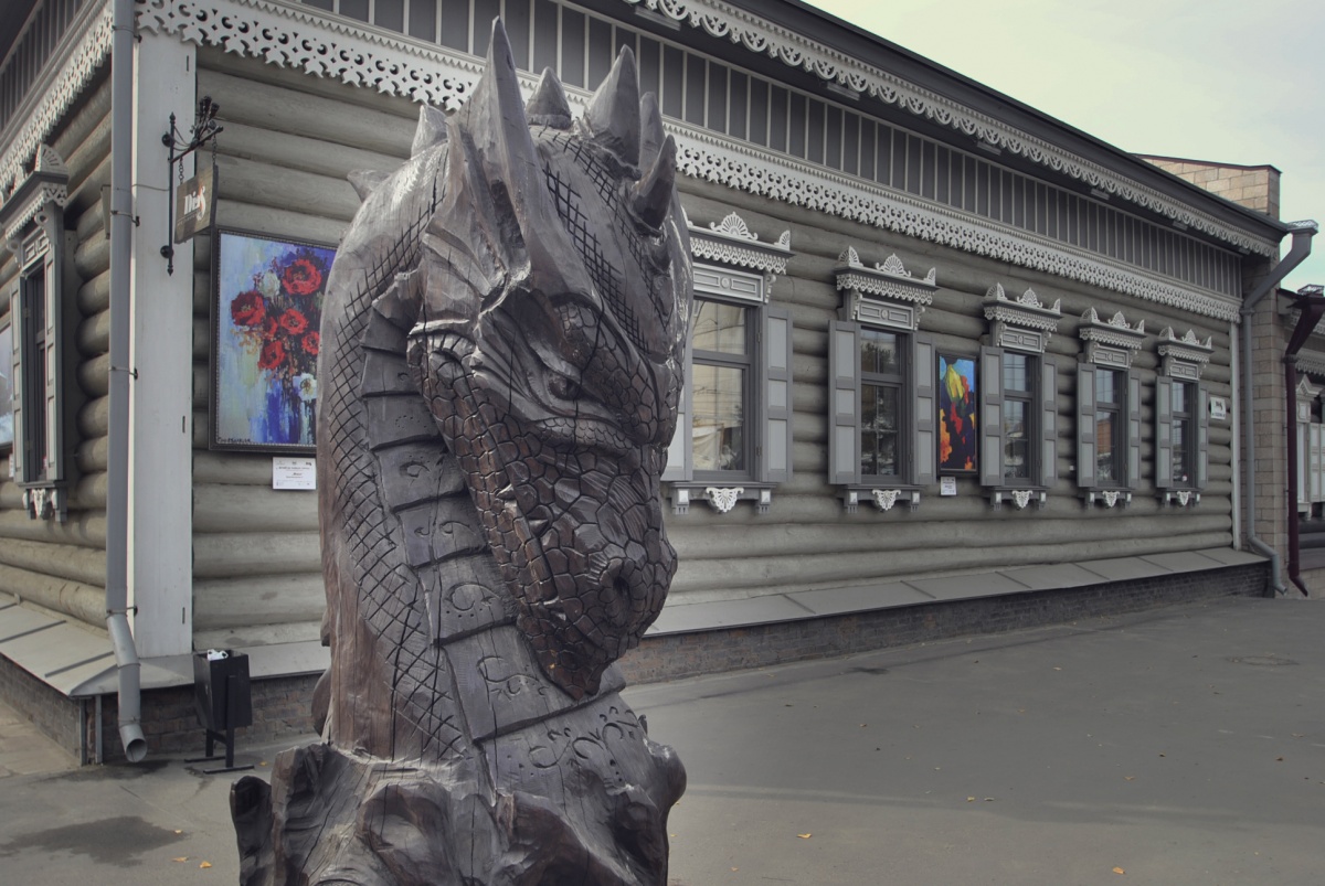Сказочные существа в 130-м квартале Иркутска