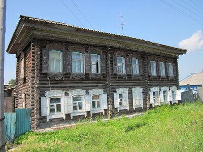 Деревянные дома Тары