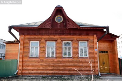 Деревянный модерн в г. Кимры (Тверская обл.)