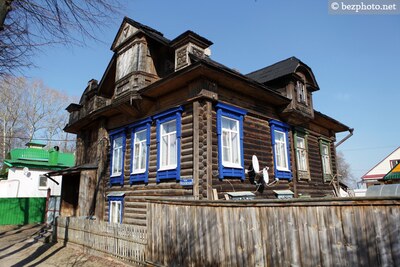Деревянный модерн в г. Кимры (Тверская обл.)