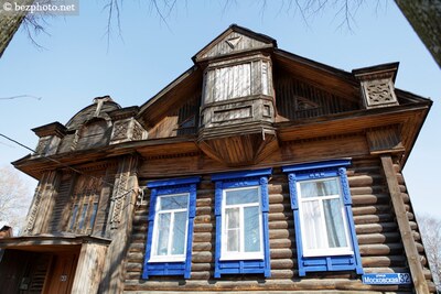 Деревянный модерн в г. Кимры (Тверская обл.)