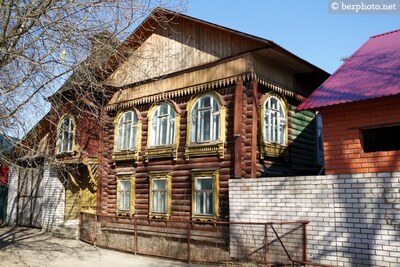 Деревянный модерн в г. Кимры (Тверская обл.)