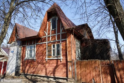 Деревянный модерн в г. Кимры (Тверская обл.)