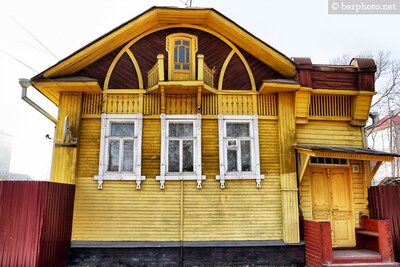 Деревянный модерн в г. Кимры (Тверская обл.)