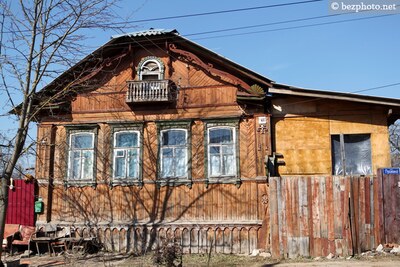 Деревянный модерн в г. Кимры (Тверская обл.)
