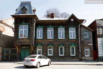 Деревянный модерн в г. Кимры (Тверская обл.)