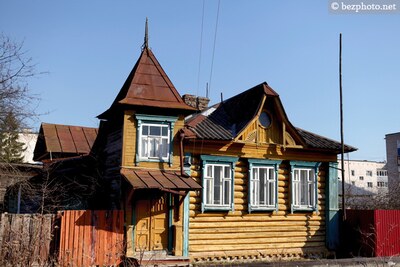 Деревянный модерн в г. Кимры (Тверская обл.)
