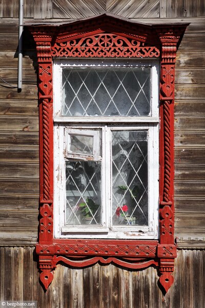 Деревянный модерн в г. Кимры (Тверская обл.)