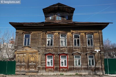 Деревянный модерн в г. Кимры (Тверская обл.)