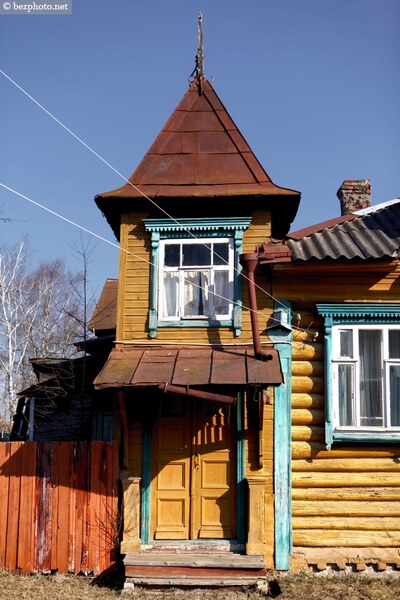 Деревянный модерн в г. Кимры (Тверская обл.)
