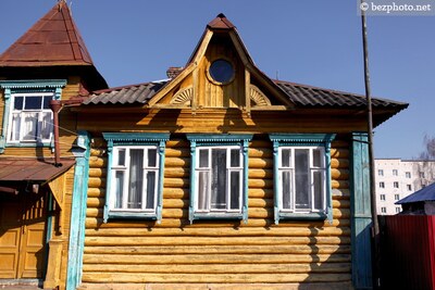 Деревянный модерн в г. Кимры (Тверская обл.)