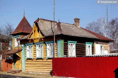 Деревянный модерн в г. Кимры (Тверская обл.)