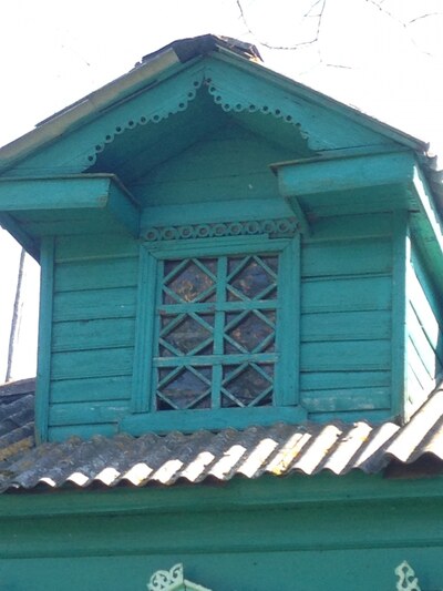 Attic rooms of the village of Mekhovitsy.