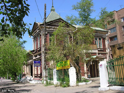 Деревяное зодчество Читы