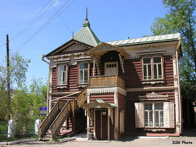 Деревяное зодчество Читы