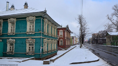 Деревянная Вологда