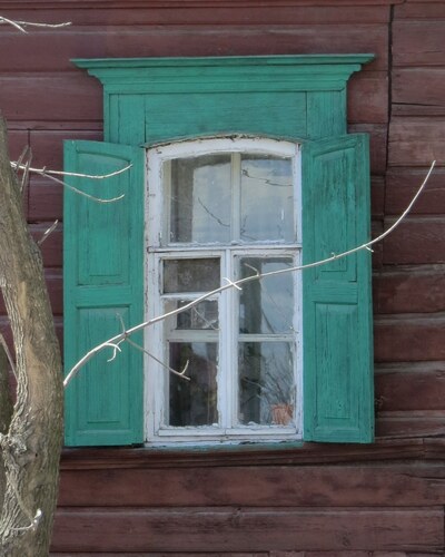наличник со ставнями с улицы Кураева (пенза)