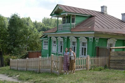 г. Плес, Спуск Горы Свободы, 2