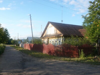 г. Плес, наличники "руки вверх"