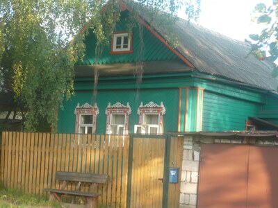 г. Плес, зеленый дом