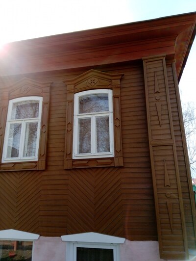 дома и наличники