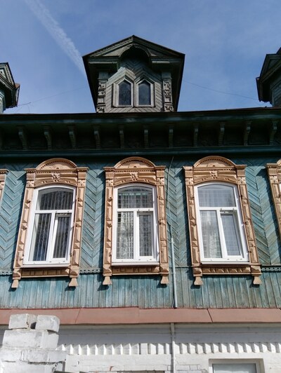 дома и наличники