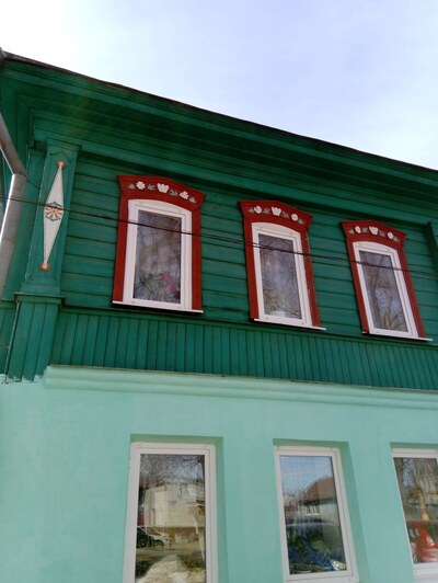 дома и наличники