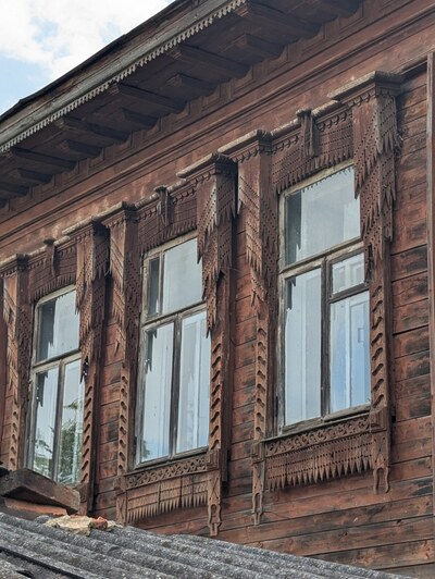 Наличники поселка Сусанино