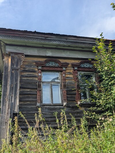 Наличники поселка Сусанино