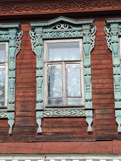 Наличники поселка Сусанино