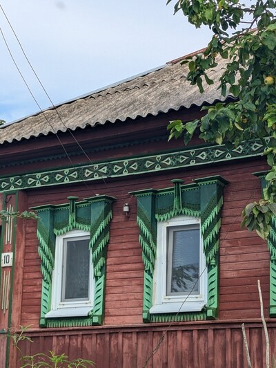Наличники поселка Сусанино