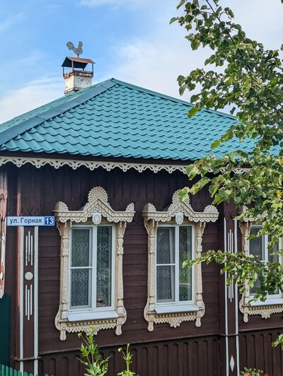 Наличники поселка Сусанино