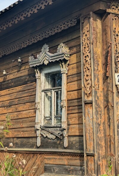 Наличники поселка Сусанино
