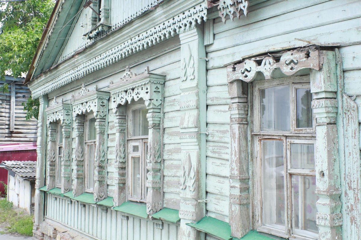 Деревянные дома города ОРЛА