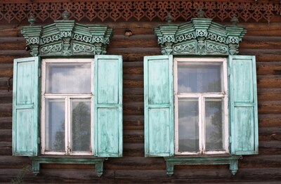 Наличники Петровска-Забайкальского (Петровского Завода)