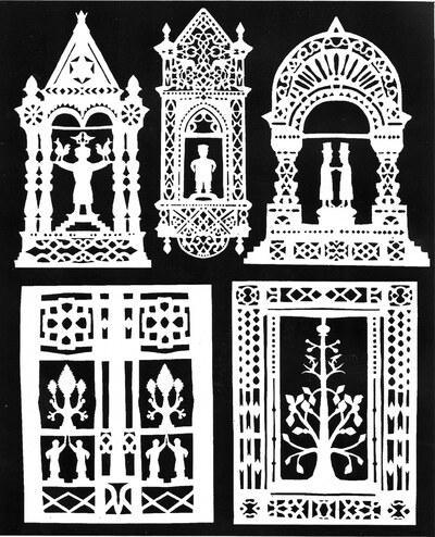 Geschnitztes Märchen von Kapiton Worobjow