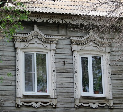 Астраханские наличники