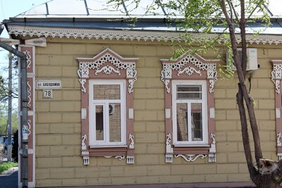 Астраханские наличники
