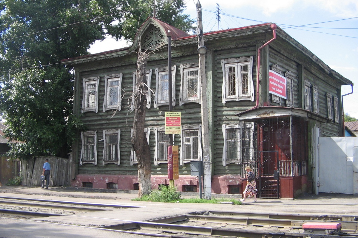 Деревянные дома Барнаула