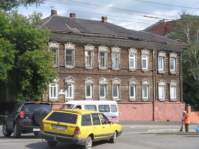 Деревянные дома Барнаула