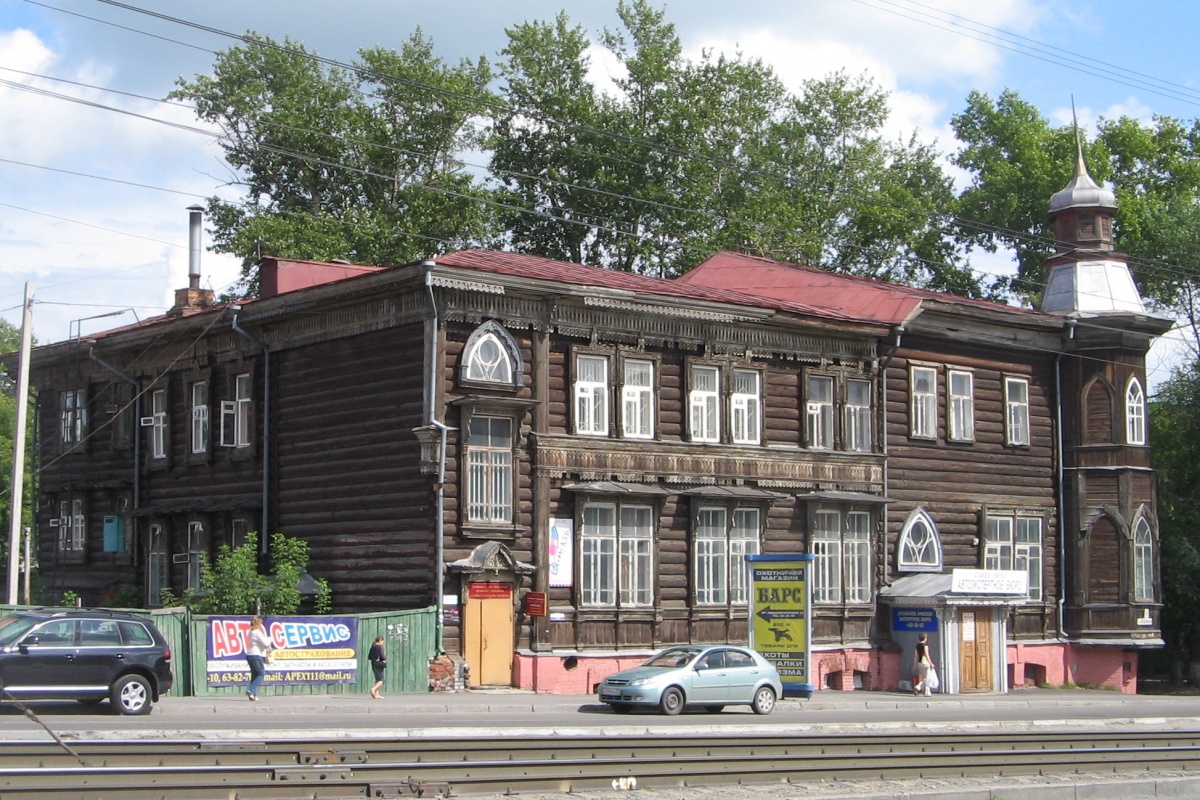 Деревянные дома Барнаула