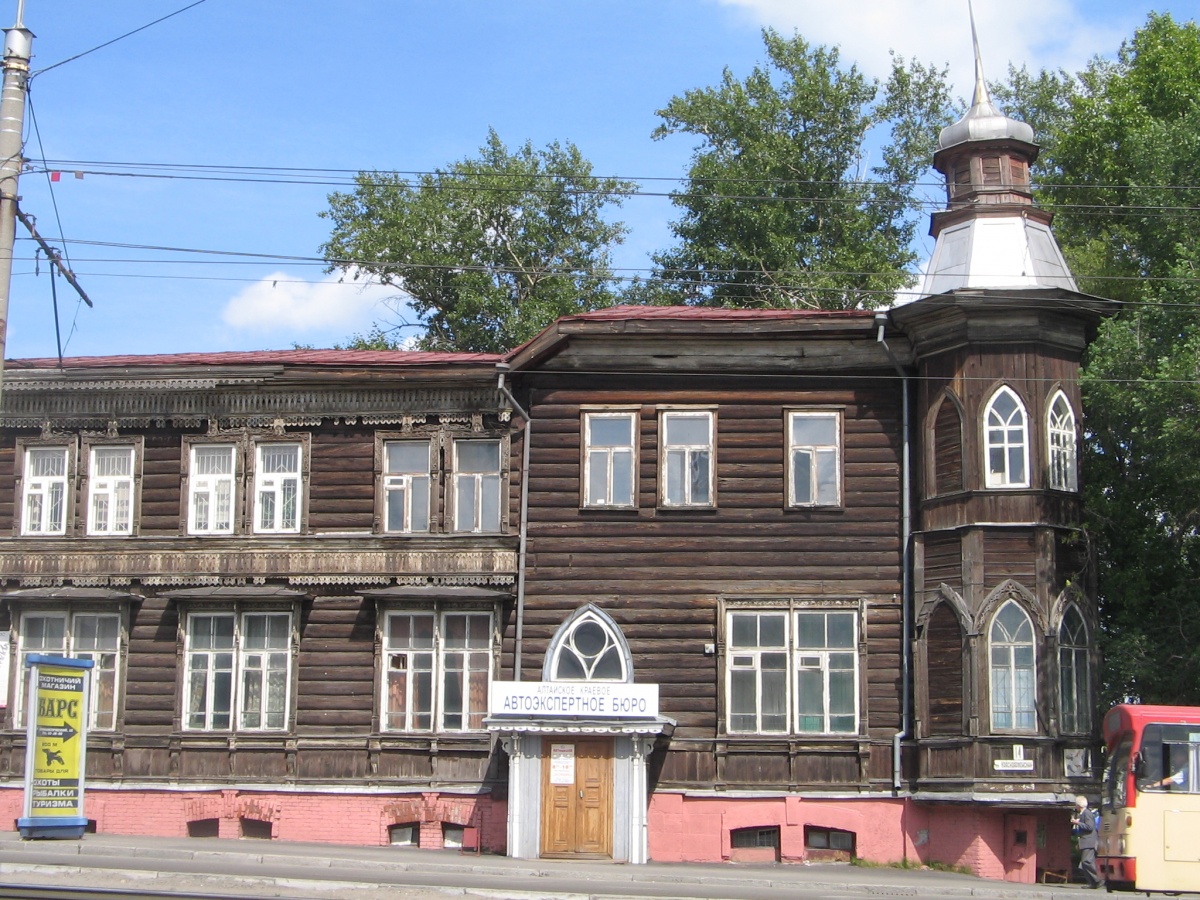 Деревянные дома Барнаула