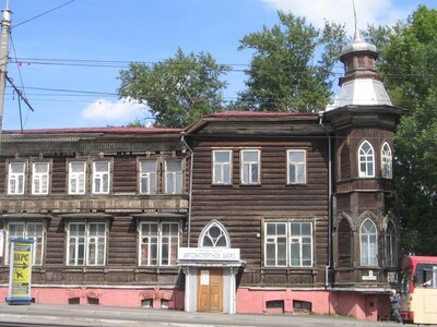 Деревянные дома Барнаула