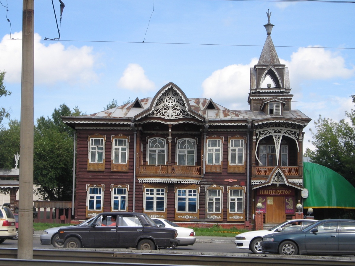 Деревянные дома Барнаула