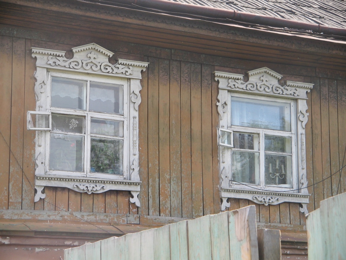 Деревянные дома Барнаула