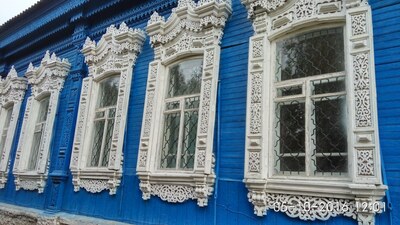 Наличники жилых домов и административных зданий г. Злынка