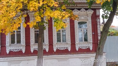 Наличники жилых домов и административных зданий г. Злынка