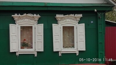 Наличники жилых домов и административных зданий г. Злынка