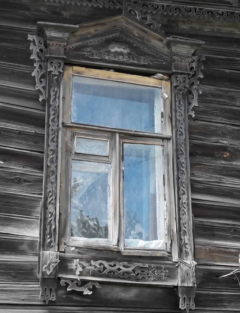 Талдомские наличники с драконами